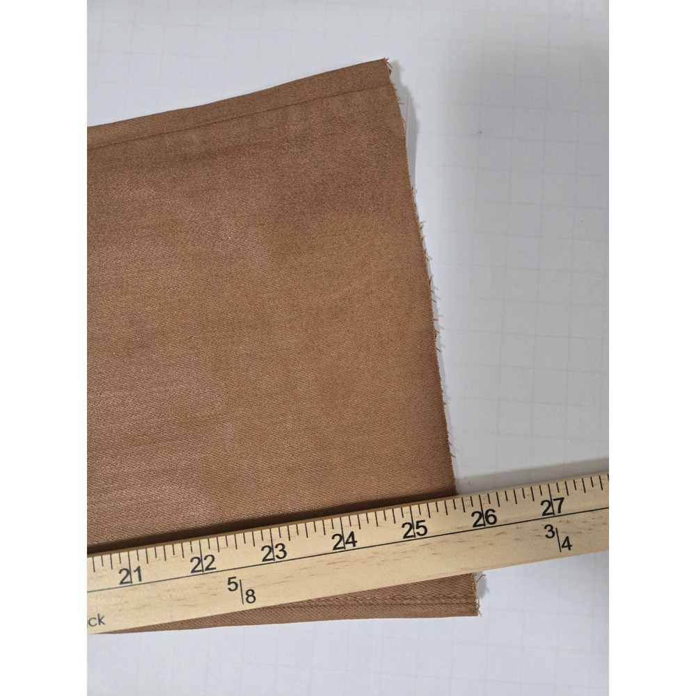 Just Black Denim Coated Cropped Kick Flare Jeans Size 24 Camel Tan BP393J-C NWT - Picture 10 of 10